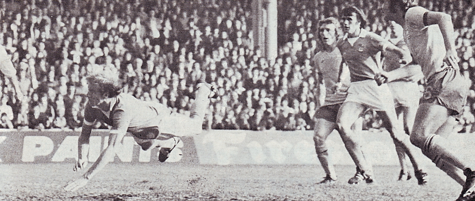 Ipswich home 1975 to 76 bell goal