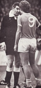 man utd home 1975 to 76 action