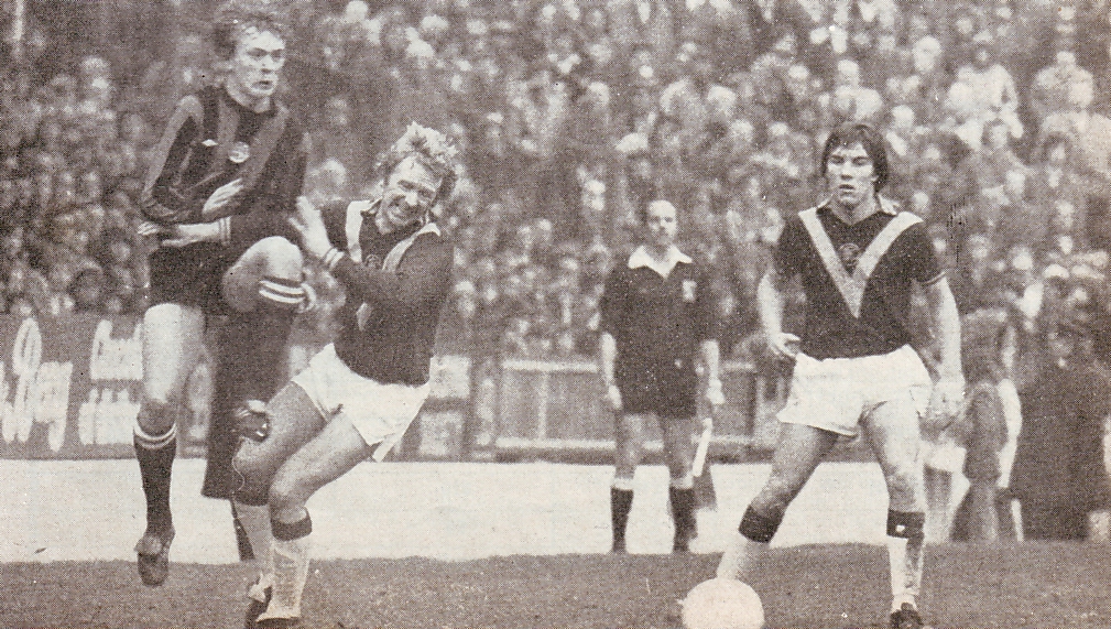 burnley away1975 to 76 action3