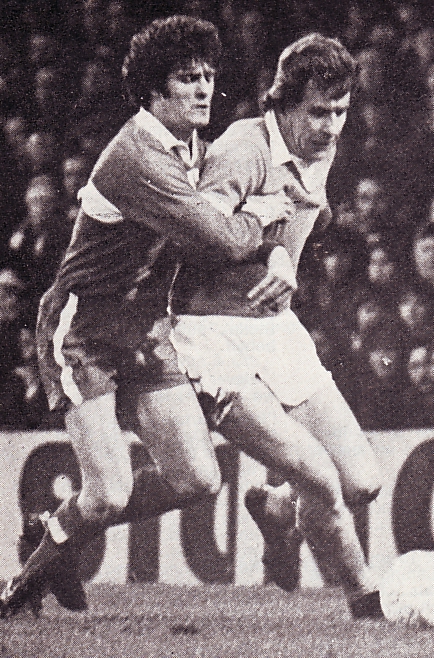 middlesbrough away 1975 to 76 action