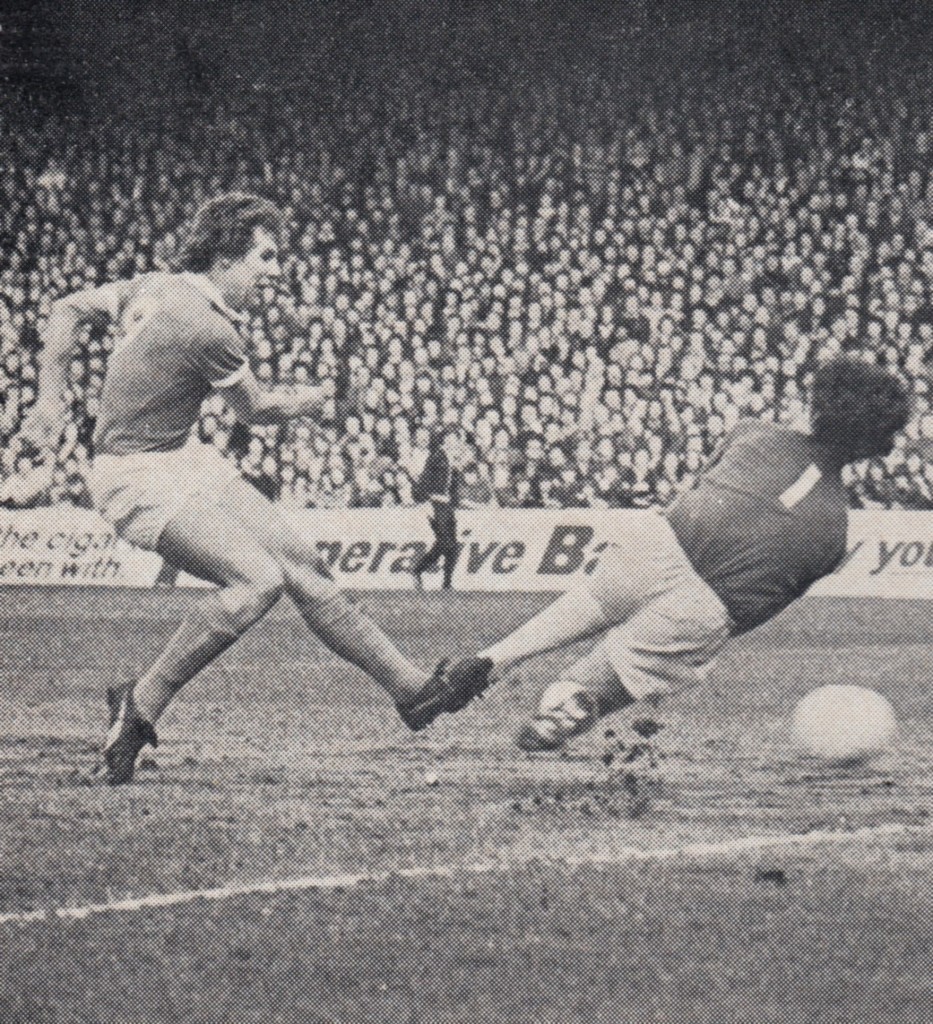 west ham home 1975 to 76 royle goal