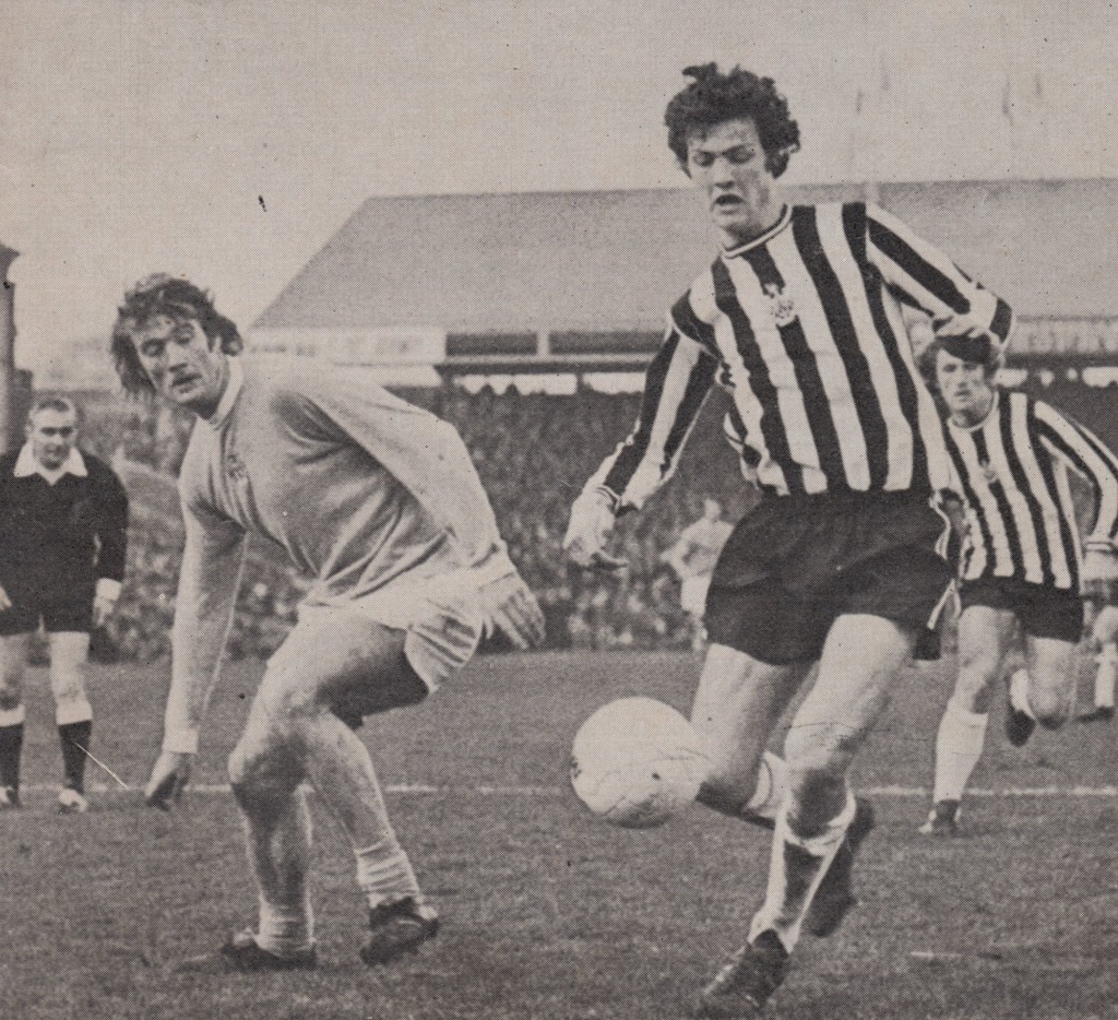 newcastle away 1974 to 75 action 4
