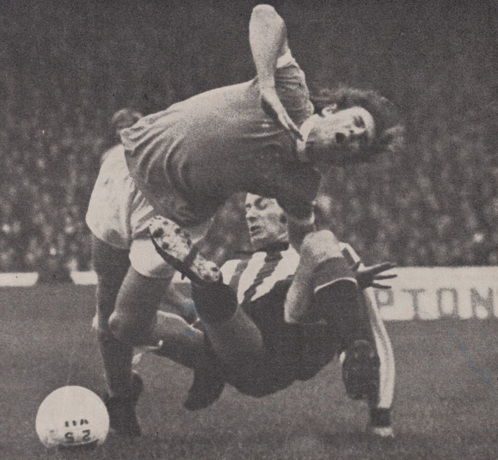 stoke home 1974 to 75 action