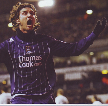 tottenham away 2007 to 08 bianchi goal celeb