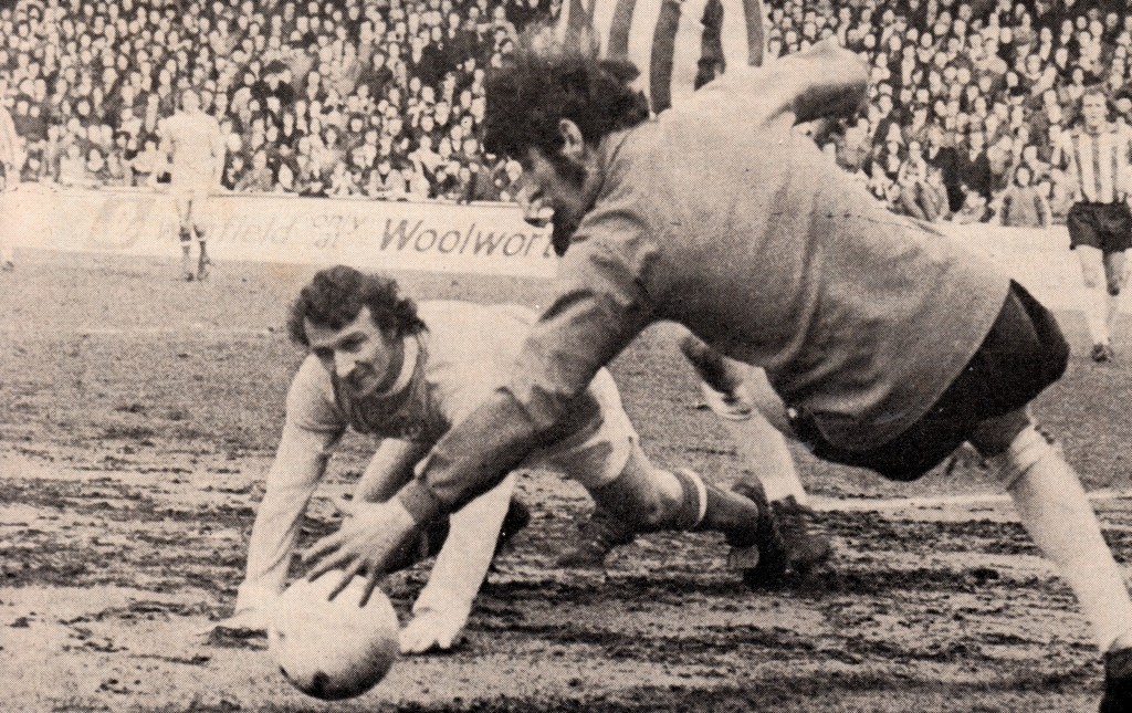 sheff utd home 1973 to 74 action