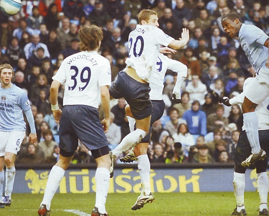 tottenham home 2007 to 08 onouha goal