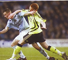 Youth cup final 2007 to 08 action