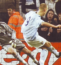 Youth cup final 2007 to 08 ball goal
