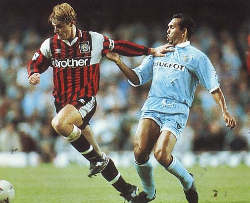Coventry away 1995 to 96 action