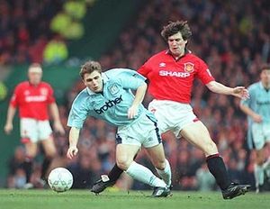 man u away fa cup 1995 to 96 actiona