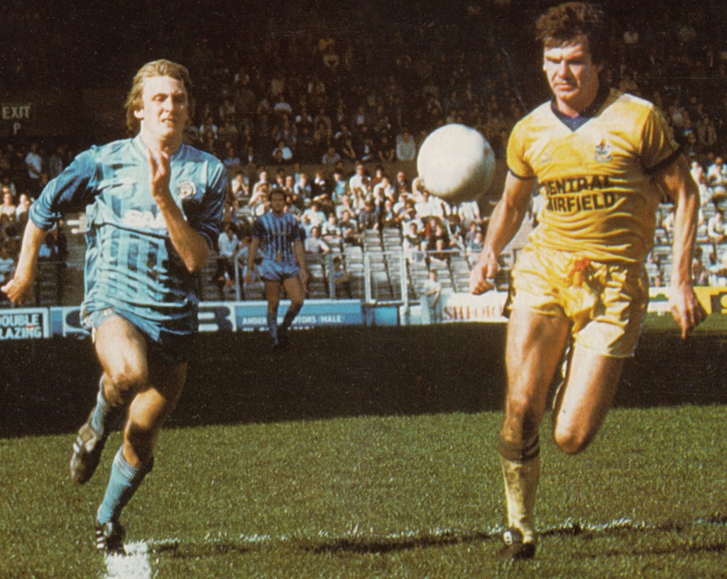 huddersfield home 1983 to 84 action