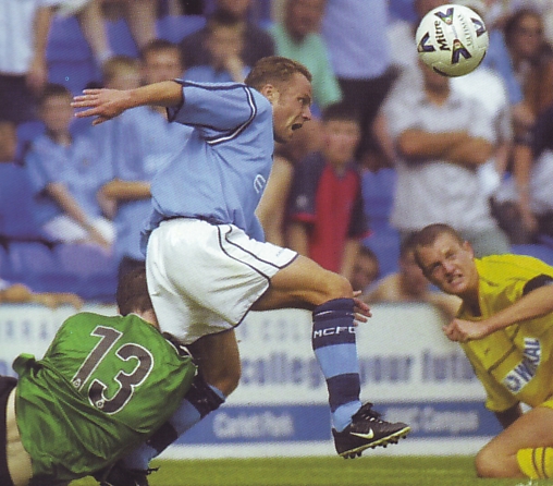 tranmere away friendly 2001 to 02 action