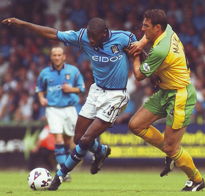 norwich away 2001 to 02 action