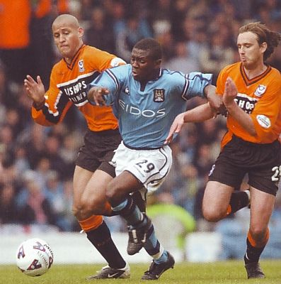 Portsmouth home 2001 to 02 action