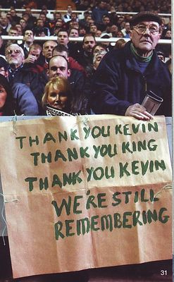 newcastle fa cup 2001 to 02 keegan banner