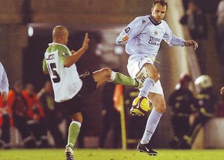 racing santander away 2008 to 09 action