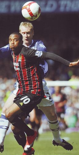 everton away 2008 to 09 action