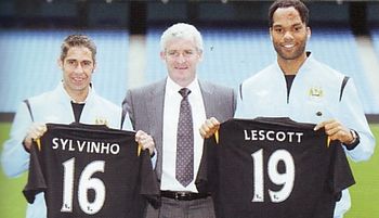 silvinho and lescott signs 2009