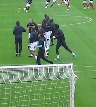 barnsley 2009 to 10 warm up