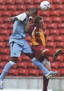 bradford away friendly 2006 to 07 action