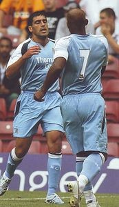 bradford away friendly 2006 to 07 reyna goal celeb