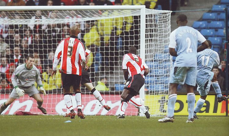 southampton home fa cup 2006 to 07 vassell goal