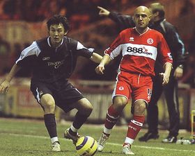 middlesbrough away 2005 to 06 action2