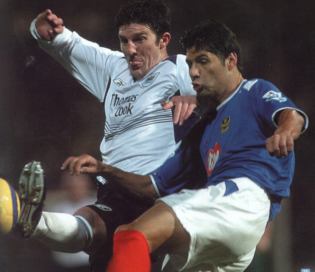 pompey away 2004 to 05 action