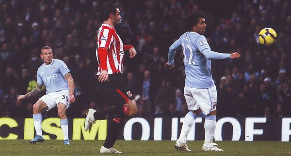 sunderland home 2009 to 10 bellamy goal