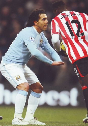 sunderland home 2009 to 10 tevez goal