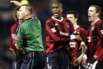 wba away 2004 to 05 disallowed Dunne's strike