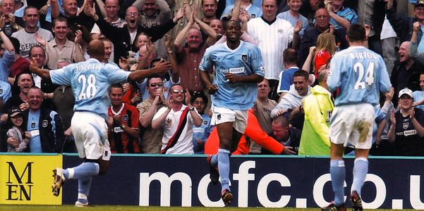 Newcastle home 2003 to 04 wanchope goal2