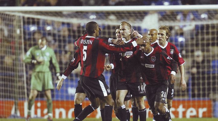 leicester away fa cup sibierski goal
