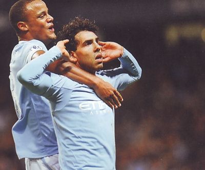 man utd home league cup semi 2009 to 10 2nd tevez goal4