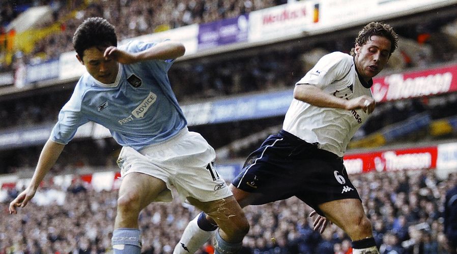 tottenham away 2003 to 04 action