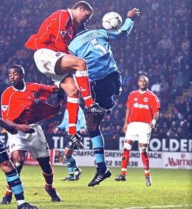 charlton away 2002 to 03 action