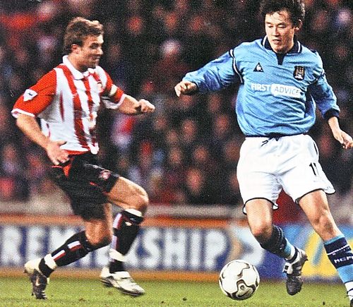 sunderland away 2002 to 03 action