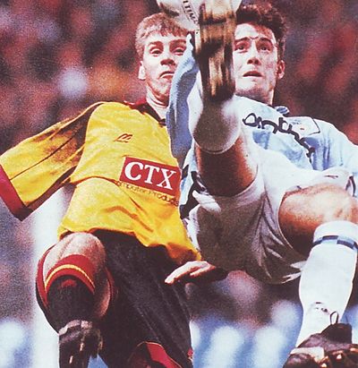 watford home fa cup 1996 to 97 action