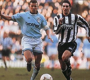 newcastle fa cup 1994 to 95 action2