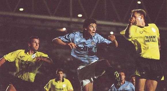 chester home rumbelows cup 1991 to 92 action