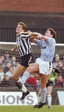 notts county away 1991 to 92 action