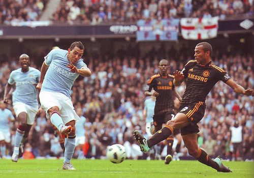 Chelsea home 2010 to 11 tevez goal2