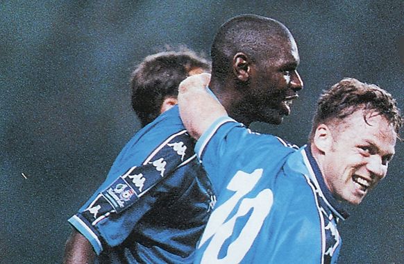 walsall home 1998 to 89 goater goal