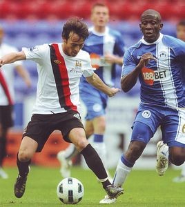 wigan away 2010 to 11 action2