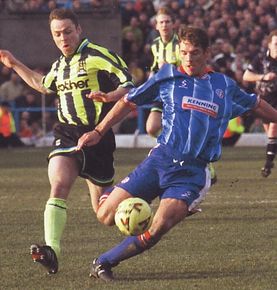 chesterfield away 1998 to 99 action