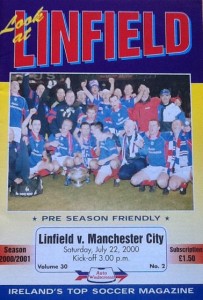 linfield 2000 to 01 prog