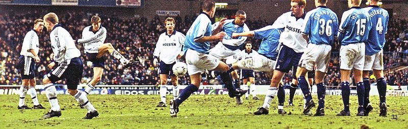 tottenham home 2000 to 01 action