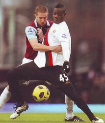 west ham away 2010 to 11 action