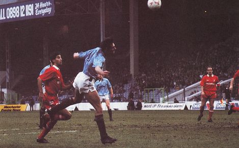 millwall home fa cup 1989 to 90 action
