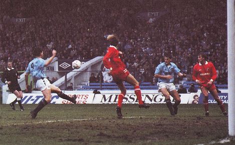millwall home fa cup 1989 to 90 action2